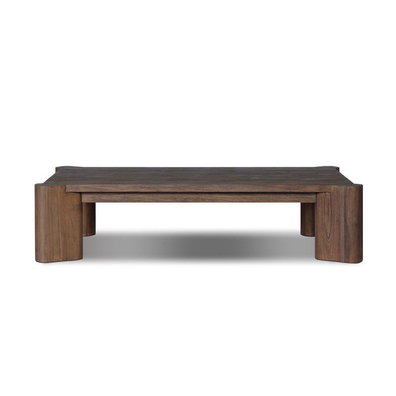 Soho Outdoor Coffee Table-Stained Saddle Brown