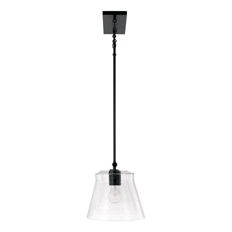 Alorie 3 - Light Kitchen Island Pendant, Matte Black