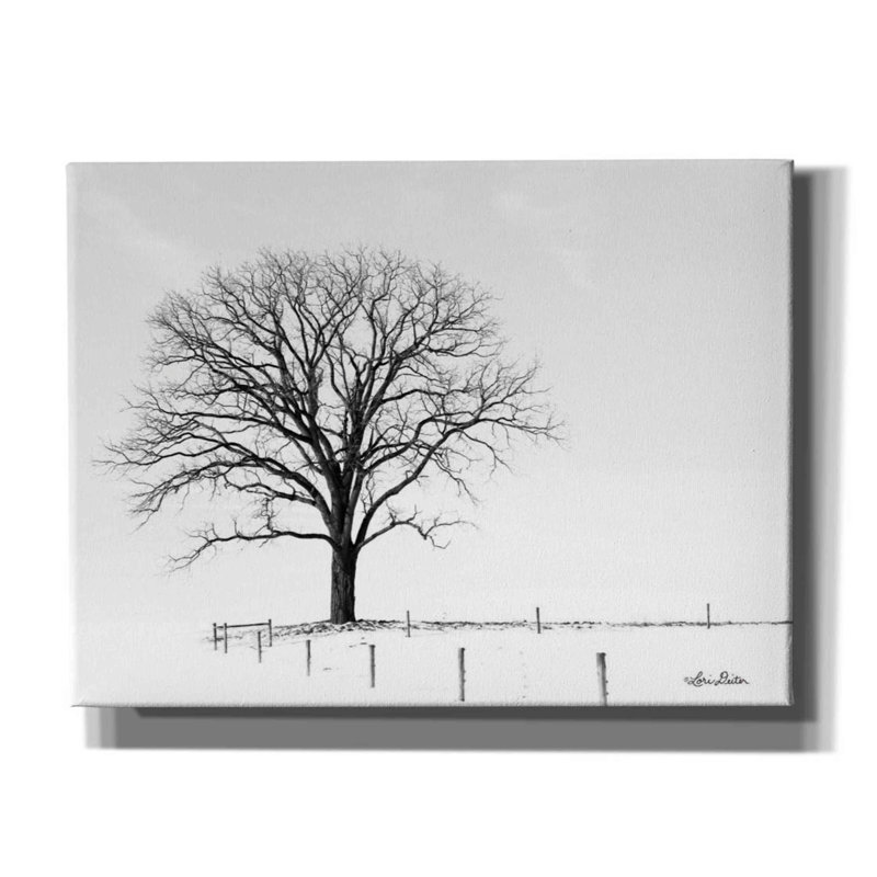 «Bare On Canvas» par Lori Deiter, reproduction, H 12 po x l 16 po x P 0,75 po