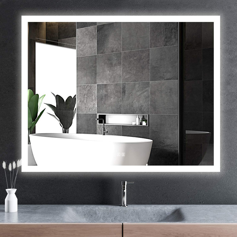 Naliyah Flat Wall Mirror, 36" x 30"