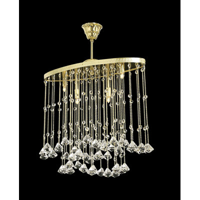 Bruno 4 - Light Crystal Chandelier