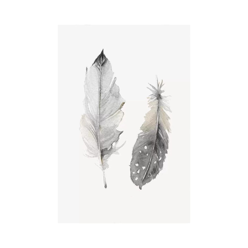 Flight of Fancy II 1 Piece Painting on Canvas, 20.32 cm H x 30.48 cm W, Wrapped Canvas