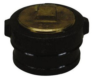 3 No-Hub IB Cleanout with 2-1/2" Raised Head Plug