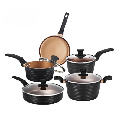 9 - Piece Non-Stick Aluminum Cookware Set