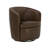 Azurdee Top Grain Genuine Italian Leather Swivel Barrel Chair (Set of 2)-107150431
