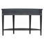 Modern Curved Console Table Sofa Table With 3 Drawers And 1 Shelf For Hallway, Entryway, Living Room-1978542424