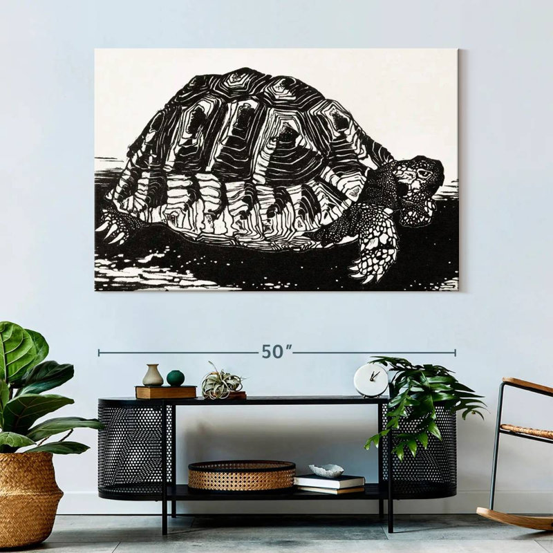 Brampt The Turtle, 34" H x 51" W