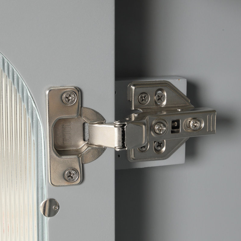 Meuble-lavabo 24 po avec comptoir en céramique, Gris