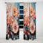 Collage Kaleidoscope III - Rideau abstrait à collage - Rideau abstrait occultant - 1 panneau-862528897