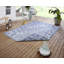 Curacao Flatweave Blue Rug-72873879