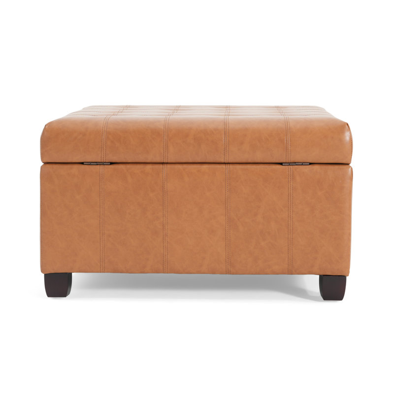 Brun avec intérieur spacieux et capitonnage élégant contemporain pour le rangement