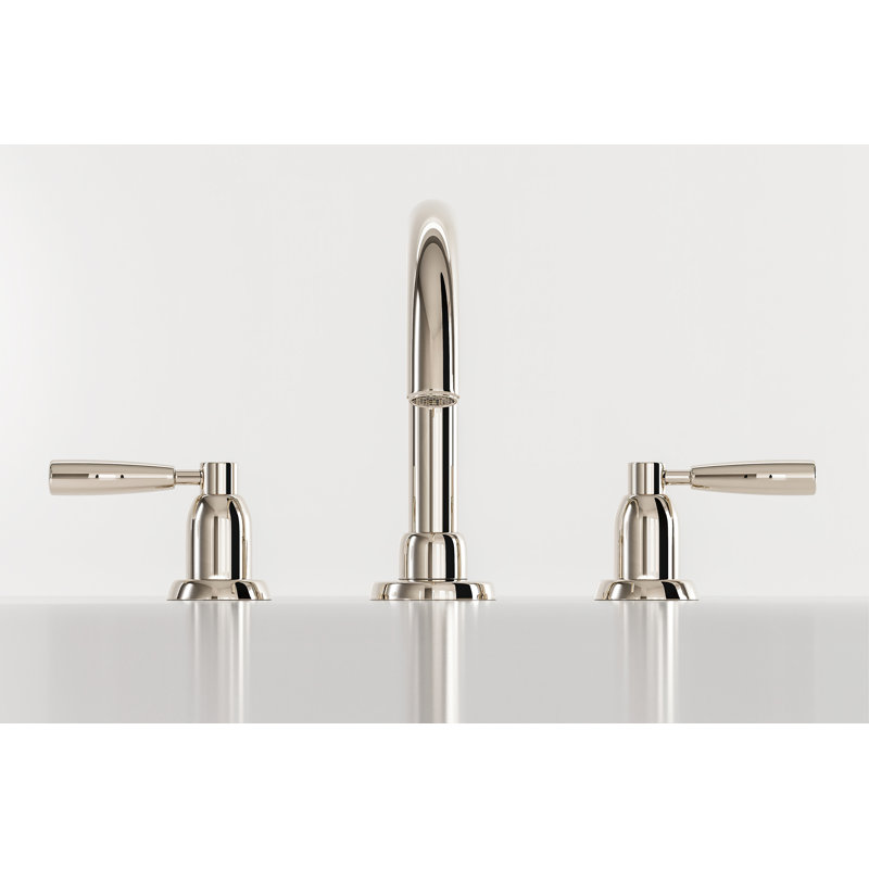 Holborn™ Widespread Bathroom Faucet with Drain Assembly, Polished Nickel