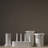 Cullan Stripe Pot Shiny White