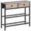 Petite console 29,5 "avec tiroirs et tablettes-1695627812