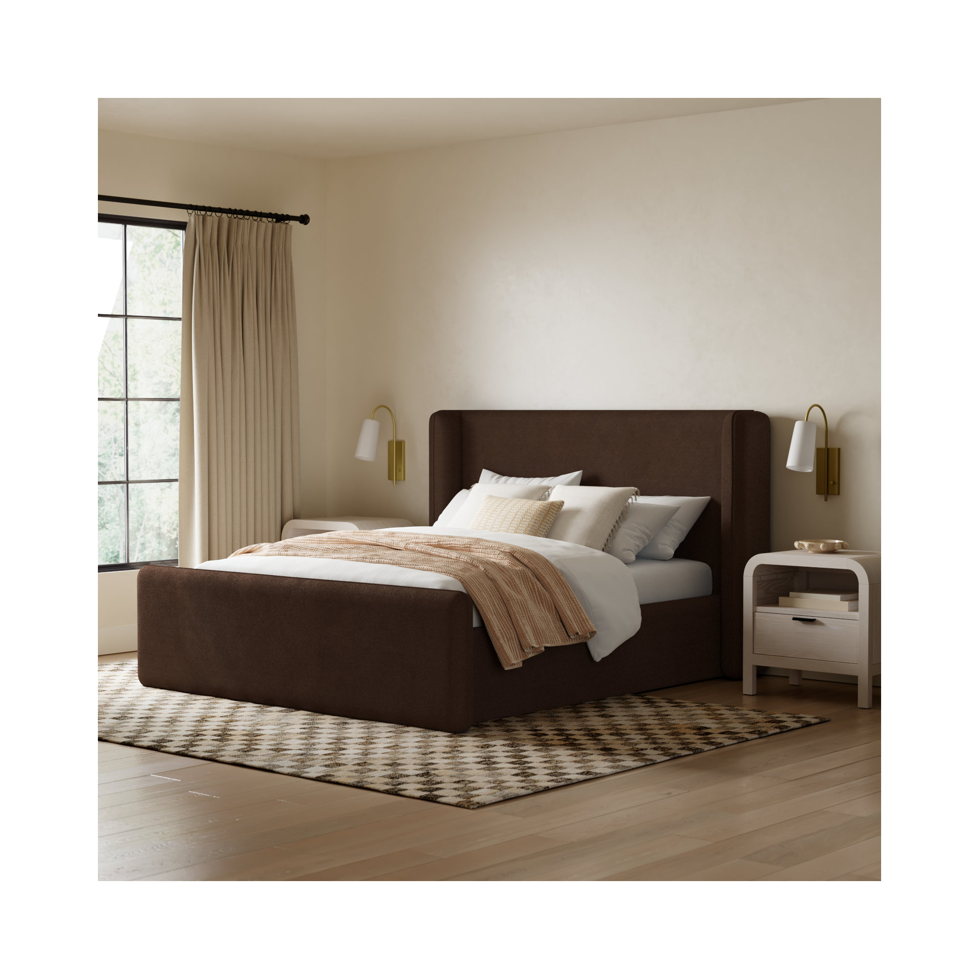 Aelin Upholstered Bed, California King
