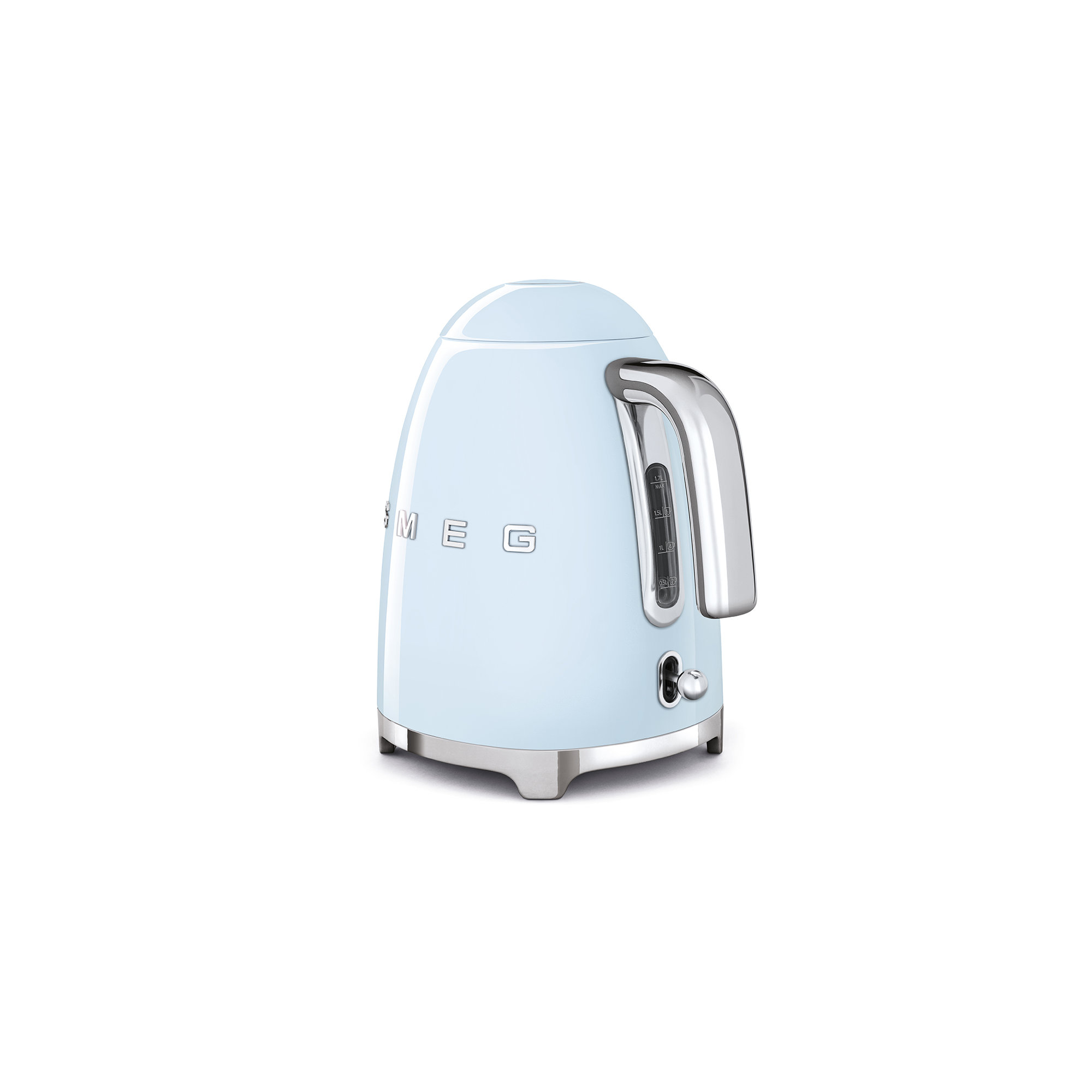 SMEG 50's Retro Style 7-Cup Electric Kettle, Pastel Blue