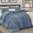 Bedsure Tufted Boho Full Comforter Set – 3-Piece Green Shabby Bedding，Farmhouse Jacquard Bed Set with Embroidery, All-Season Softness for Cozy Bedrooms & Boho-Chic Gifts-105490882-105490877