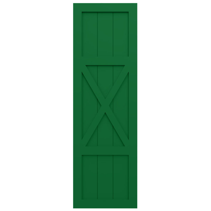 Volets de ferme EnduraCore, Vert Guignet, L 12 po, H 35 po
