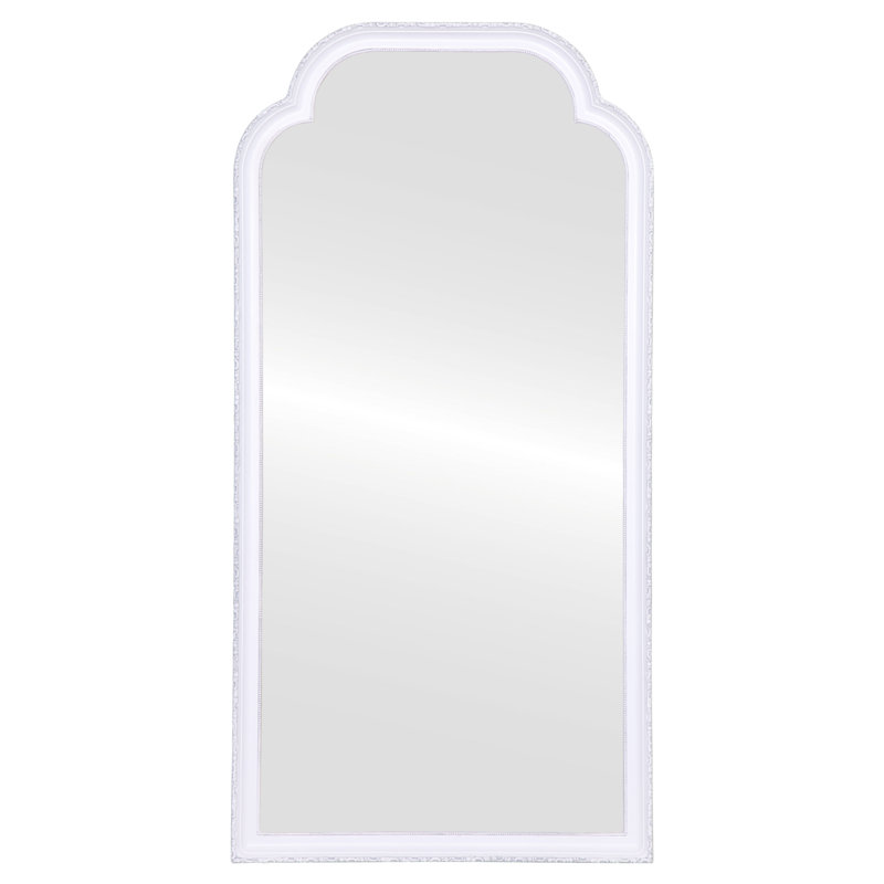Miroir pleine grandeur Ashlund, Lin blanc