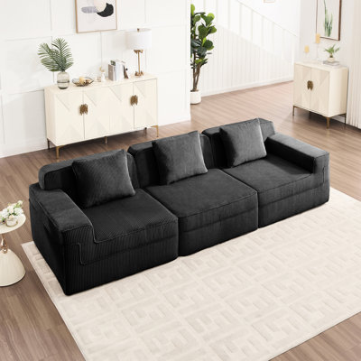Canapé modulaire 3 places Modern