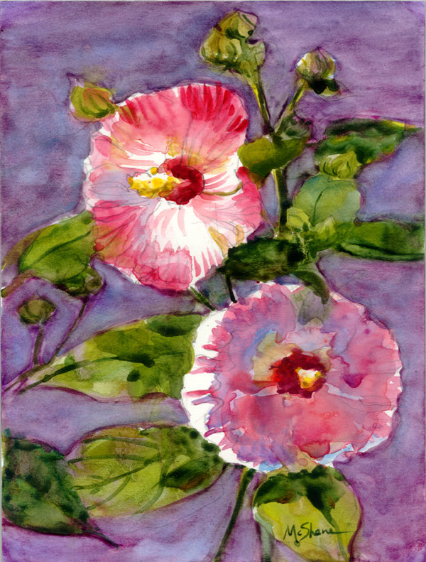 Drapeau De Jardin à Deux Côtés Hibiscus