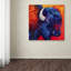 «Bison Head II» par Marion Rose - impression sur toile tendue-21936203