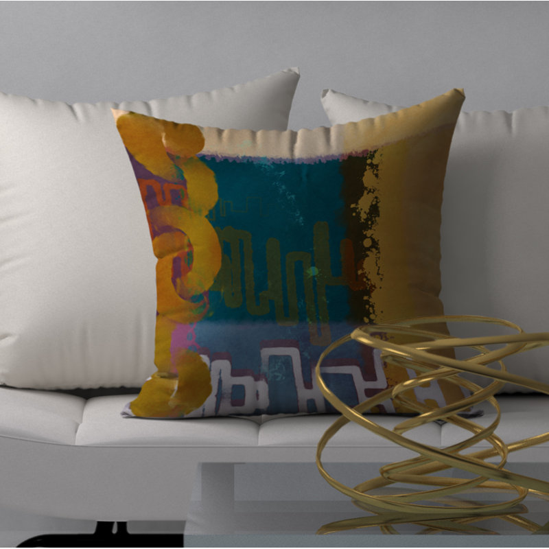  Housse et insert de coussin carré Speed, 24 po x 24 po