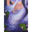 Arunika - Dame dans l'étang | Acrylique sur toile | Par Shreya Chichbankar