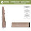 Moulure de teinture pour bois massif WM631-96930557