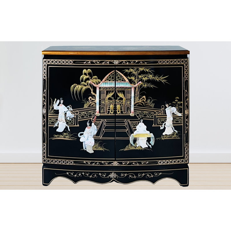 Mother of Pearl Chinese Sideboard Cabinet