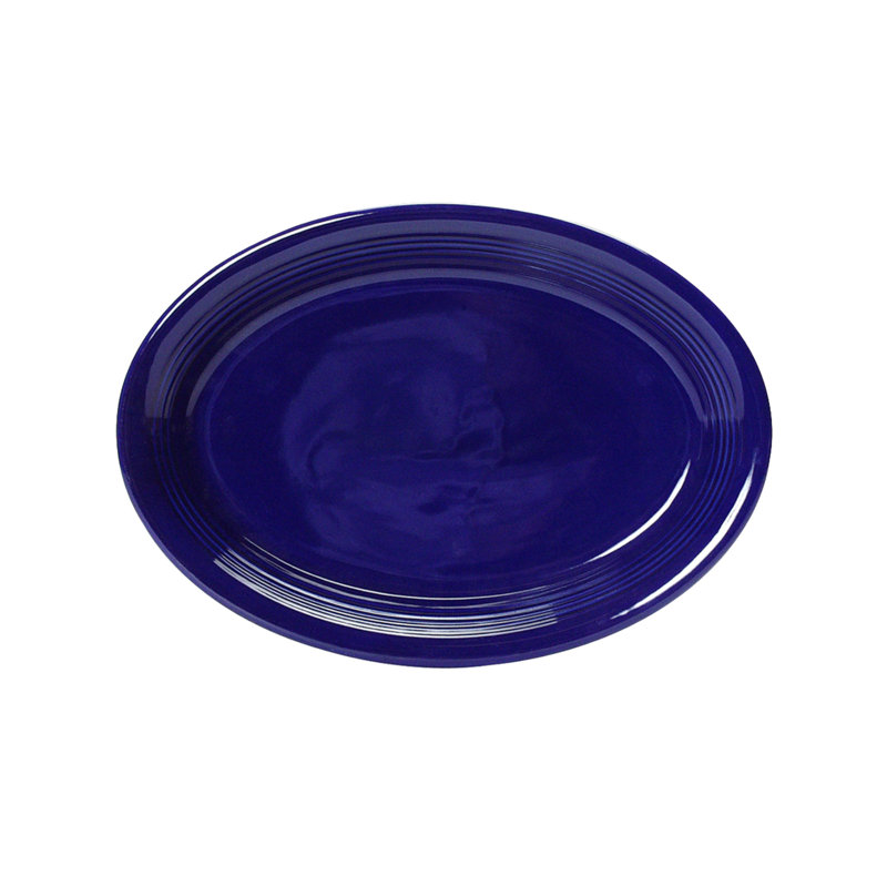 Plateau Concentrix, Bleu de cobalt, H 0,75 po x l 11,5 po x P 8,75 po