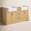 Ensemble de meuble-lavabo double 60 po Guri-556380367