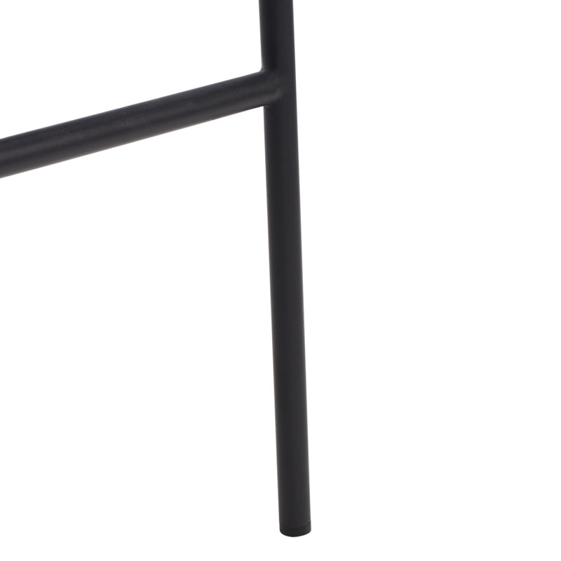 Tabouret de comptoir 26 po Cass, Brun, Noir
