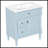 30 Inch Freestanding Bathroom Vanity With Ceramic Sink, Flip Drawer, And Adjustable Shelf For Modern Bathrooms-732055841