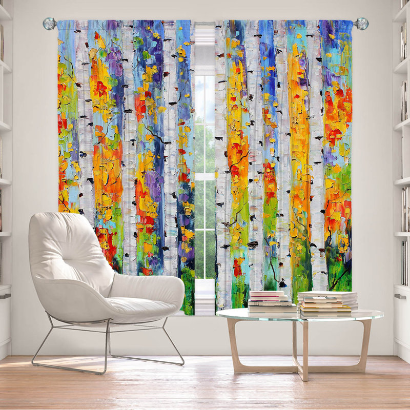Rideau en polyester, L 40 po x L 82 po