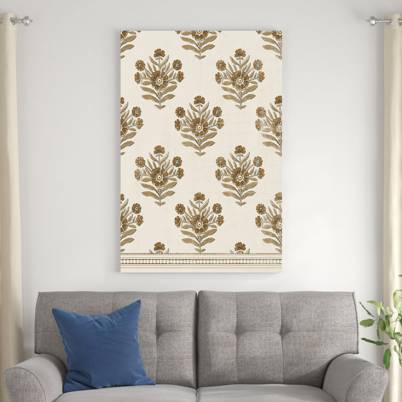 Impression en bloc Blooms I, H 48 po x l 32 po x P 1,25 po