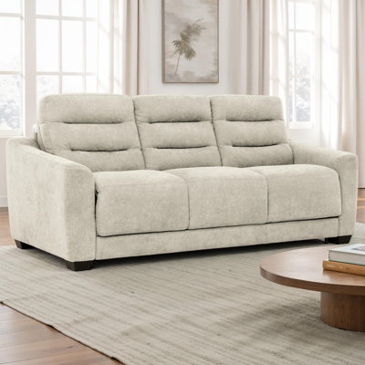 Stearns & Foster Luca 83 in. Queen Sleeper Sofa with 8 in. Hybrid Mattress