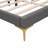 Full-Size Dual Function Upholstered Platform Daybed, Fits Standard Full Mattresses for Guest Rooms and Home Offices, Slate Gray-1691097599