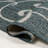 Maribel Traditional Classic All-Over Scroll Turquoise/Cream Indoor/Outdoor Rug-547254153