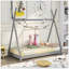 Lit plateforme simple avec structure triangulaire-39027903
