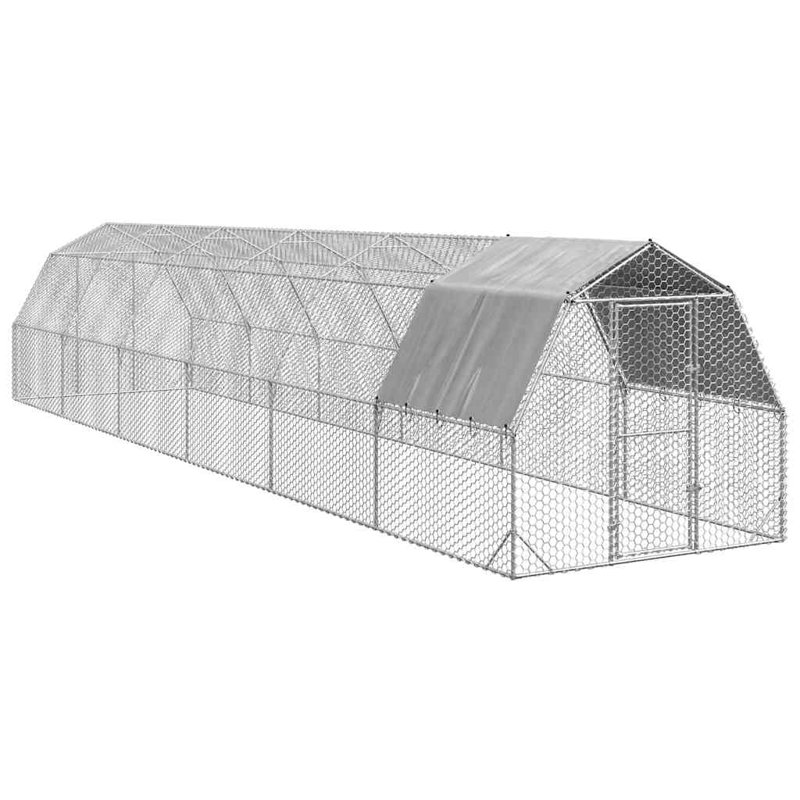 Georgino Chicken Run, 225cm H x 1200cm W x 250cm D