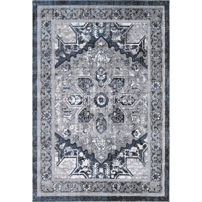 Minton Paisley Flatweave Area Rug, Rectangle 80 x 150cm