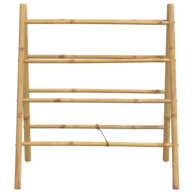 Allyna Wood Wall Towel Stand