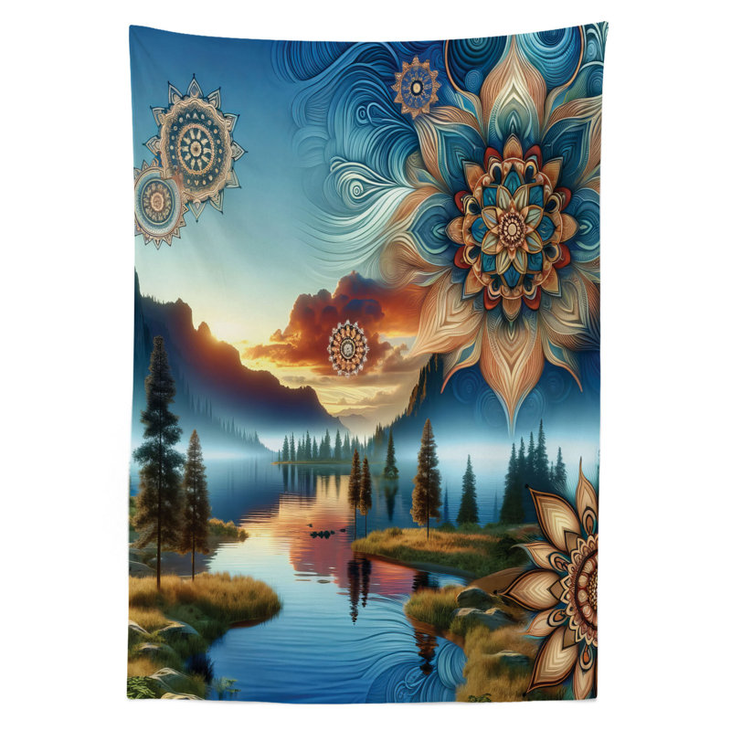 Javeriya Rectangle No Pattern Microfiber Tablecloth, 90" Rectangle