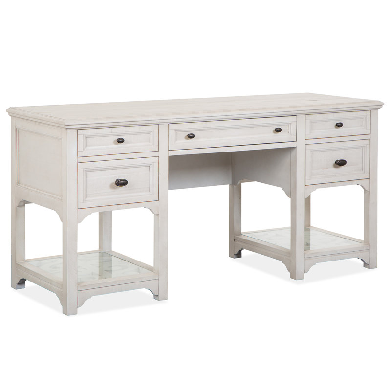 Desk With Chair And Bookcase, 3 Pieces: Desk, Chair, Bookcase