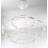 Netto 33 - Light Dimmable LED Tiered Chandelier