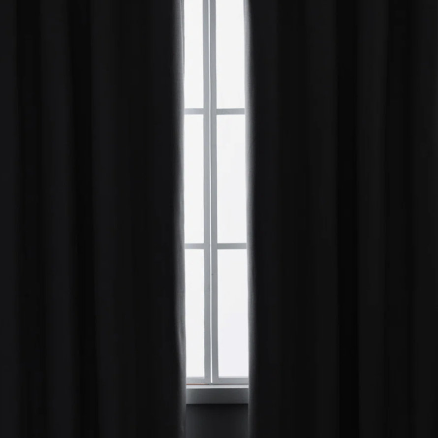 blackout curtains