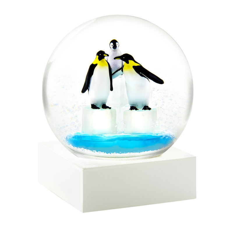 Penguins Snow Globe