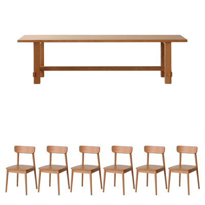 Ensemble de salle à manger rectangulaire l 35,43 po