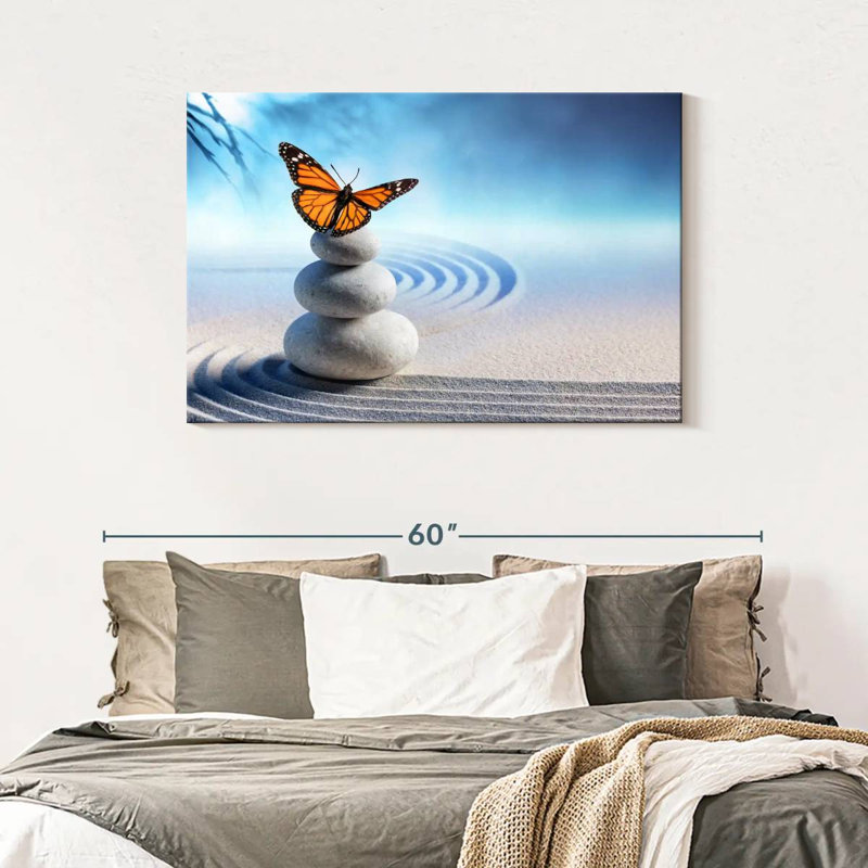 Butterfly Serenity, 30" H x 45" W